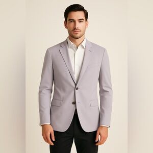 Paul Smith Soho Fit Lilac Cotton Notch Lapel Sport Coat - Size 42R (NWT)